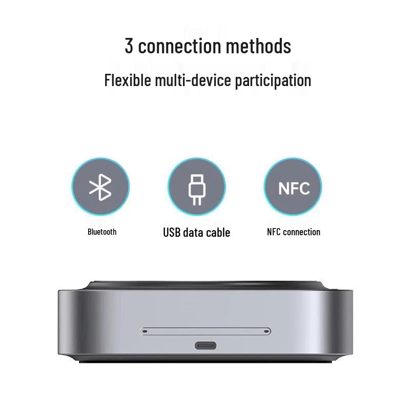 MAXHUB BM31 Wireless Bluetooth Omnidirectional Microphone Speaker for Video Conferencing (CN version)