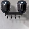 With Hooks Helmet Display Stand Wall Mount Cycling Equipment Holder  Sports Gear Accessories