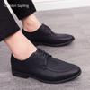 Fashion Golden Sapling Men's Formal Shoes Fashion Dress Flats Casual Business Loafers Leisure Office Derby Shoe Comfortable Derby Loafer