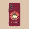 Anime Cute S-Totoros Phone Case for Samsung Galaxy A73 72 71 70 56 55 54 53 52 36 35 34 23 16 15 5G Colour Printing Luxury