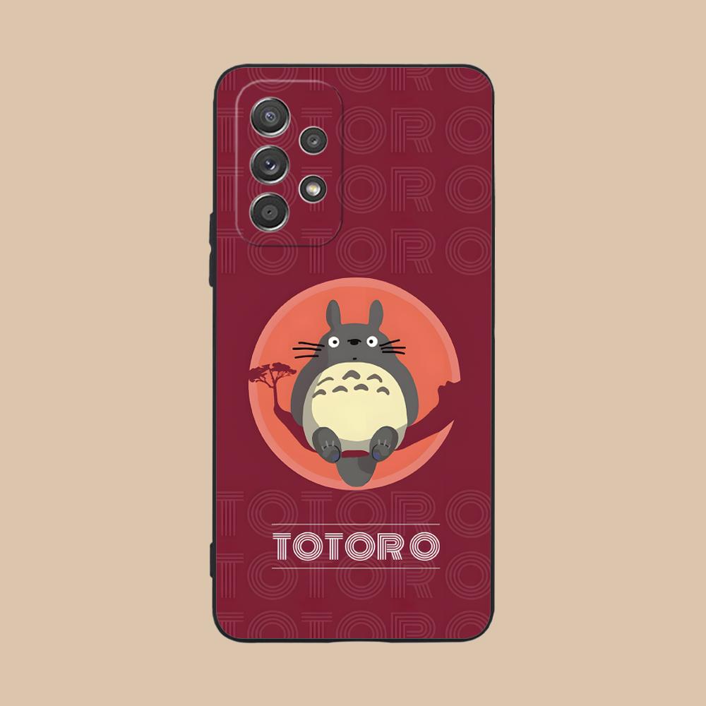 

Anime Cute S-Totoros Phone Case for Samsung Galaxy A73 72 71 70 56 55 54 53 52 36 35 34 23 16 15 5G Colour Printing Luxury Galaxy A51 5G