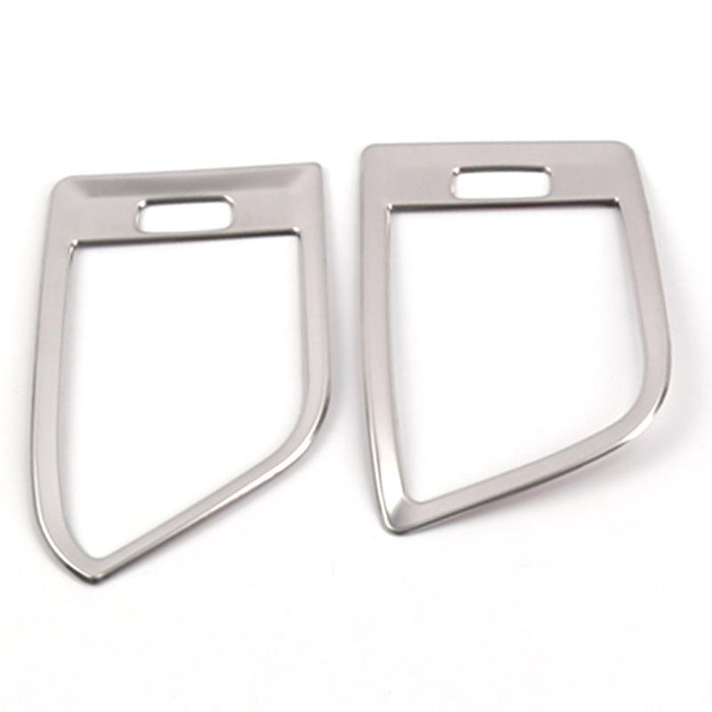 Bright Ring Stainless Steel Air Vent Trim for XC60 Front Row