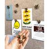30 pcs - Heart Decorative P, Gold Cute P for Bulletin Board, Office or Home (30Pcs-Gold)
