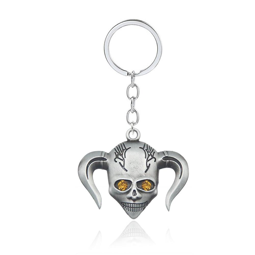Bleach Kurosaki Ichigo Bull Head Skull Mask Flame Metal Pendant Necklace For Fans