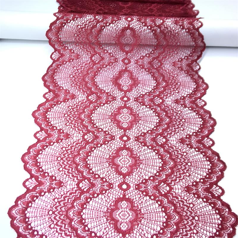 (8 Colors) Hollow Elastic Spandex Sewing Mesh Lace for Lingerie, Bra, Underwear, Garment, Wedding Dress & Crafting