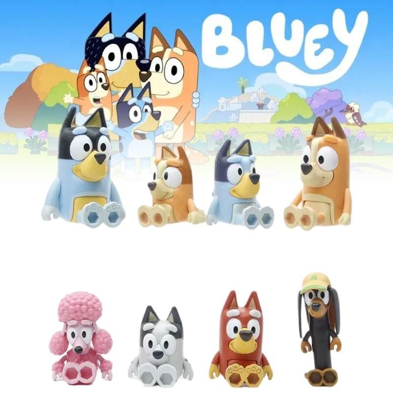 Adorable Pvc Dog Figurine Set Includes 8 Cute Jointed Characters For Collectors