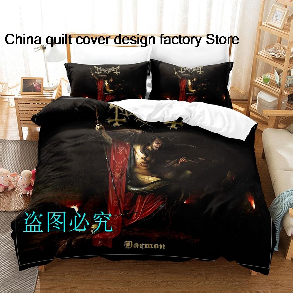 Mayhem Bedding Set Single Twin Full Queen King Size Bed Set Adult Kid Bedroom Duvetcover Sets 3D Print Anime Bed Sheet Set
