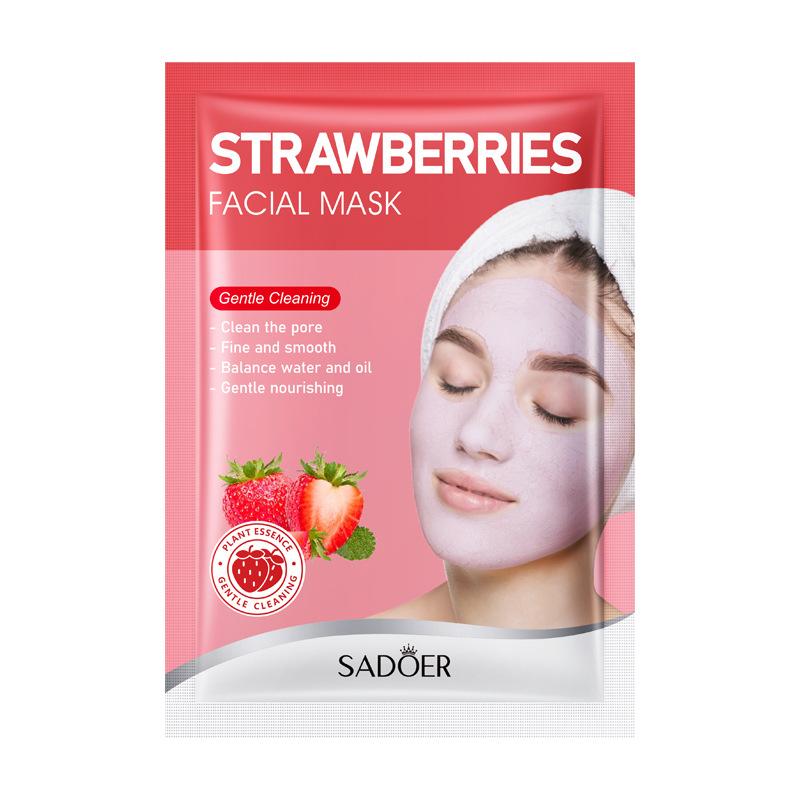 3pcs Mud Cleansing Mask SADOER Deep Cleansing Blackhead Removal Mask