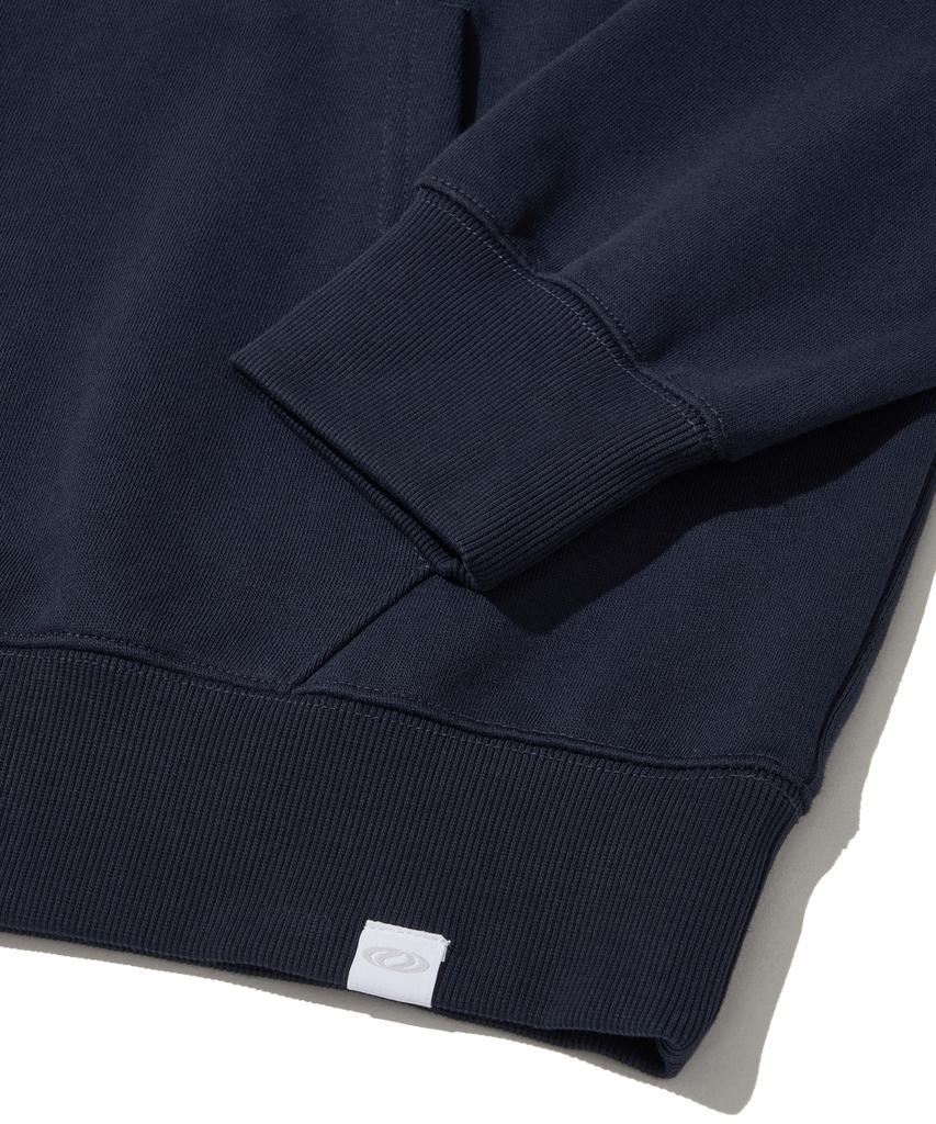 URBANDTYPE Circuit Knit Effect Hoodie_Navy