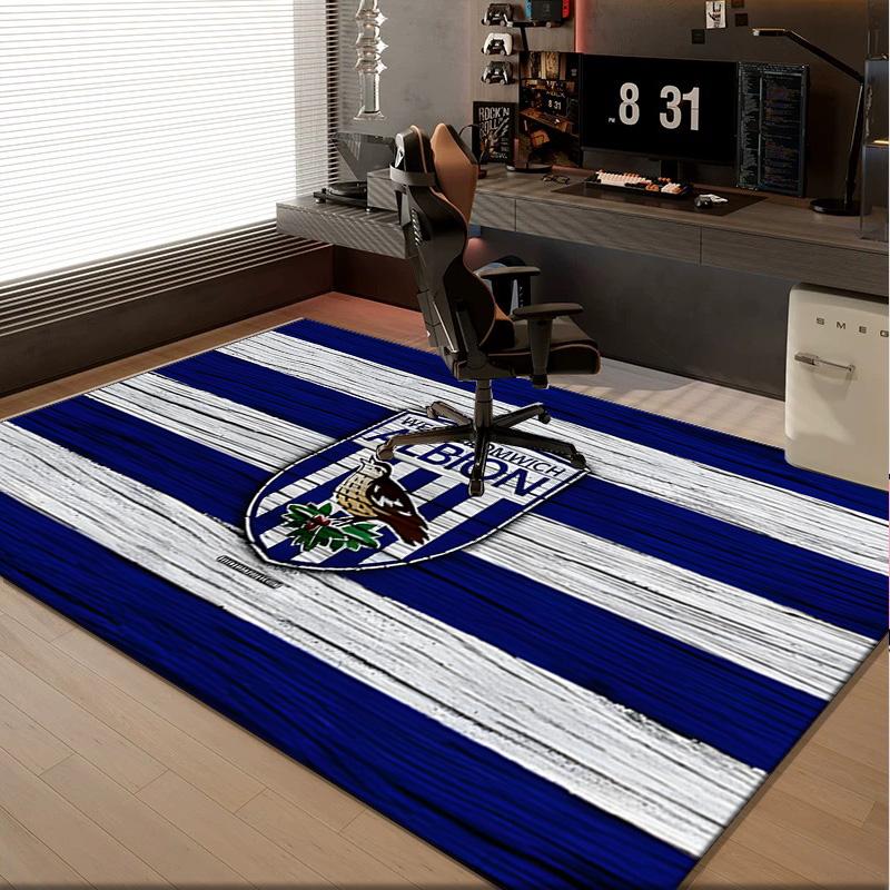 1PC rug Bromwich Albion  Carpet, Chair Rug,Area Rug for Office Bedroom living rooms bedroom, Doormat decor Christmas fan gifts