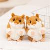 Cartoon- Realistic Standing Hamster Plush Toy, Hamster And Mouse Doll, Children's Comforting And Companionship Stuffed Animal.