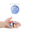 12Pcs Starry Sky Elastic Ball Toy Children Colored Boy Bouncing Ball Rubber Kids Sport Games Elastic Jumping Ball Gift
