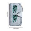 Astronaut Print Long Purse Forever Casual Fashion Travel Card Holder Zipper Wallet 