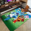 1pc Robocar Poli Adventure Carpet for Playroom Bedroom Living Room Sofa Home Decor,kids Game Area Rug Non-slip Floor Mat Y730153