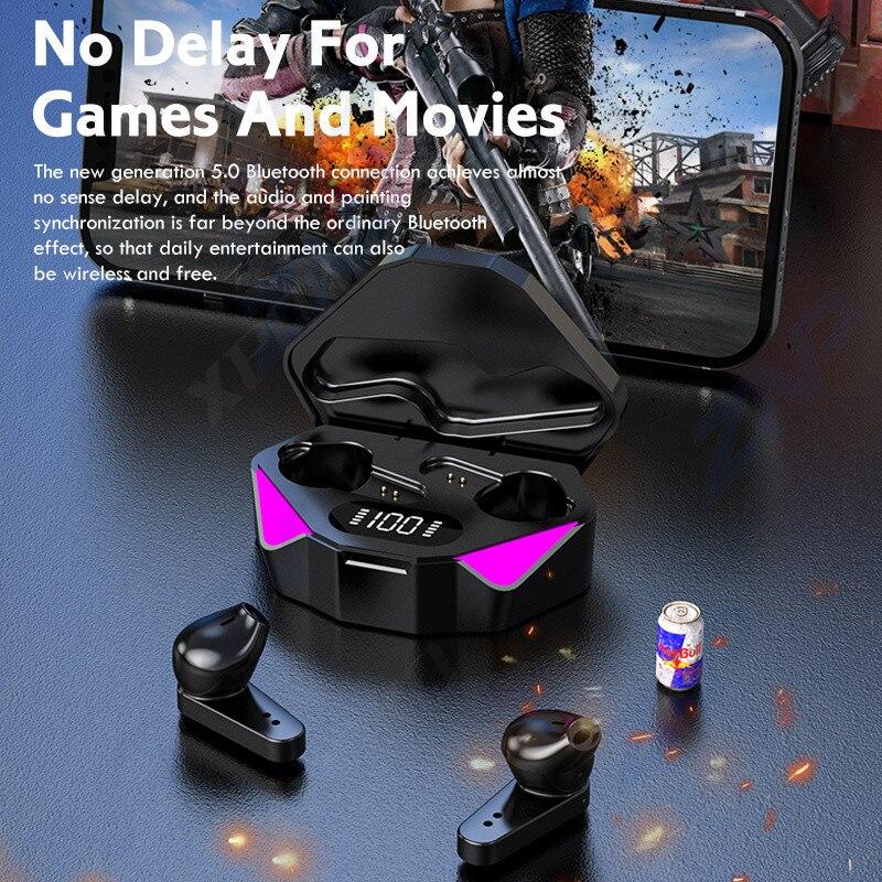 Cuffie da gioco Auricolari Bluetooth senza fili Auricolari con  cancellazione del rumore Auricolari senza ritardo Gamer Sport Cuffie  wireless impermeabili con microfono acquista in modo economico — spedizione  gratuita, recensioni reali con