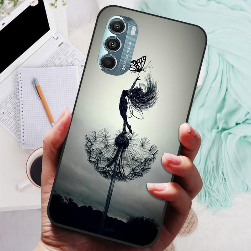 For Moto G Stylus 5G 2022 Case Black Cover Lion Wolf Silicone Soft Back Cases For Motorola Moto G Stylus 4G 5G Protective Shell