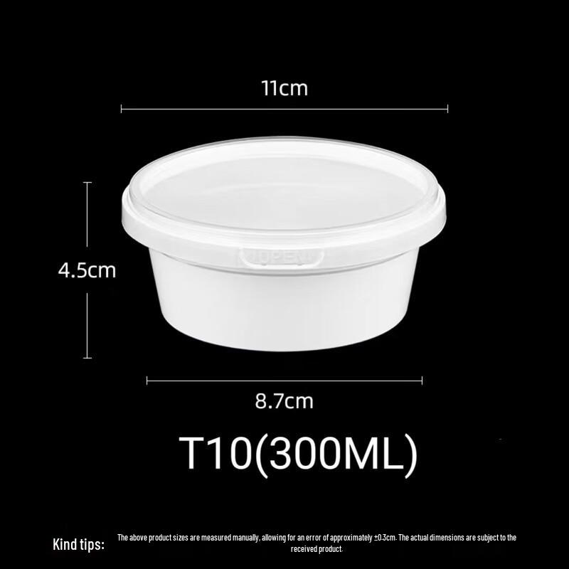 Handun Disposable Wheat Straw Takeaway Soup Cups with Lids
