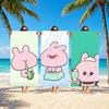Art Asamimichaans Asleep Cute Towel Towel Soft Pool Gift For Travel Gym Shower Camping Quick Dry Sports Large Beach Towels