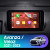 Car Radio Android For Toyota Avanza Veloz 2021 - 2023 Navigation GPS Stereo Auto Multimedia Player Screen 2din DVD 5G Wifi