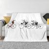 Ewok Bicycle Chase Classic Blanket Soft Warm Flannel Throw Blanket Bedding for Bed Living room Picnic Travel Home Couch
