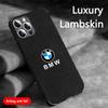 B-BMW-B LOGO Suede All-inclusive Phone Case Protector Cover For BMW for iPhone 11 12 13 14 15 16 17Pro X XR XS Max Mini 7 8 Plus xkzh98