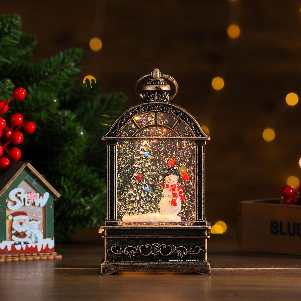 Creative Christmas Window Lights with Music Box - Luminous Night Light Decorations & Gifts