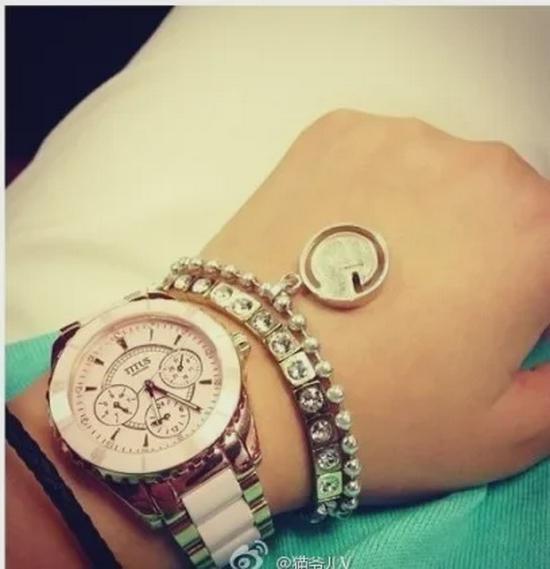 DYRBERG KERN Verstellbares österreichisches Kristall-Diamant-Armband für Damen
