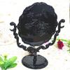 European Style Black Butterfly Dressing Mirror Rotatable Desktop Makeup Mirror  Bathroom