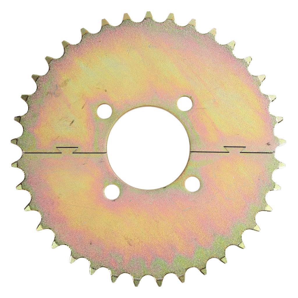 530 58mm 37Z Teilbare Kettenräder Für ATV Go Karts 530 Ketten Modifikationsteile Stahlkette