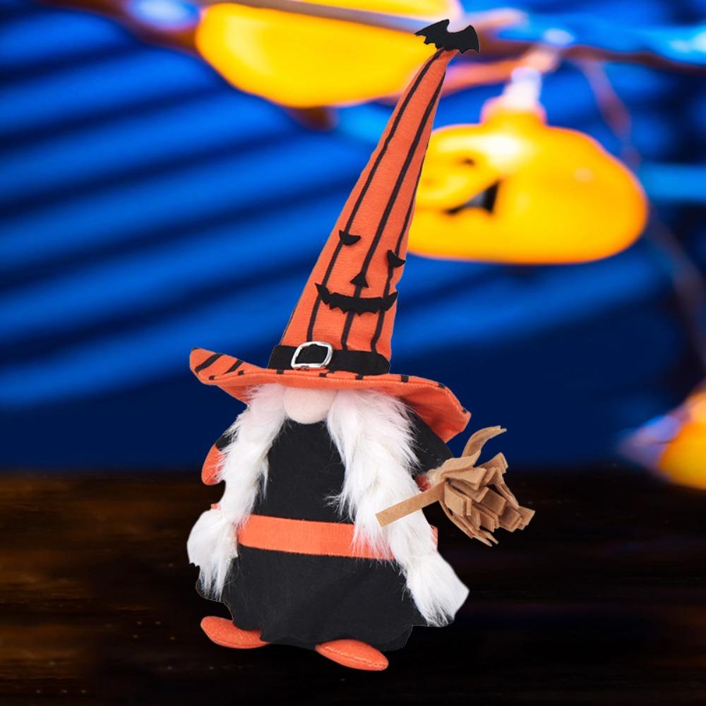 

Мини-кукла на Хэллоуин, милые украшения гномов, креативная мягкая кукла для вечеринки