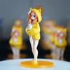 Blue Archive Iroha Marie Figure Cat Ear Hoodie Anime Girl Pvc Model Desktop Decoration Collectible Cute Toy Fans Gift 19Cm