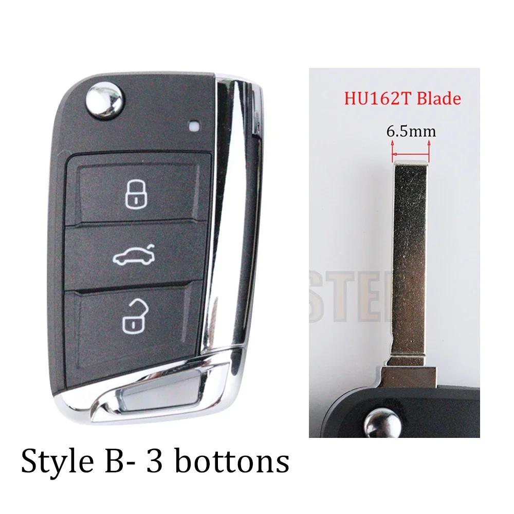 For Volkswagen Vw Golf 7 4 5 Mk7 Mk4 6 Tiguan Gti For Skoda Octavia A7 For Seat Leon Ibiza Altea Car Key Fob Case Shell Housing