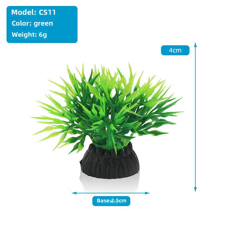 Aquarium Landscaping Plastic Artificial Plants - CS Series