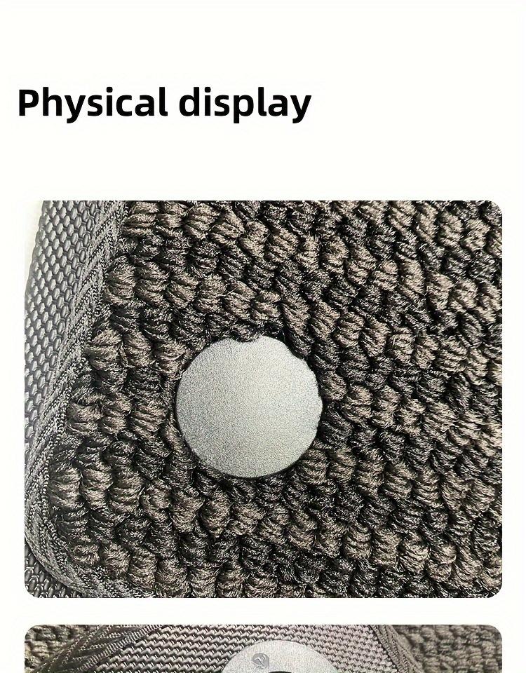 4 szt. Klamra maty podłogowej samochodowej, pierścień druciany, klamra mocująca powierzchnię dywanu, dwuwarstwowa, odpinana, zapasowa klamra podkładki do pudełka