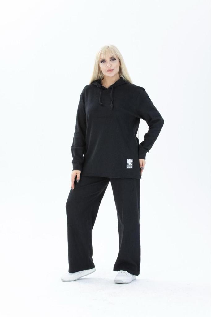 Stil Femei Mărime Mare Sub-Superior Echipă Roșu Model Lat Tricotat Ribat Fund-Top Mărimi Mari Costum