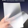 A3/A4 Transparent Laminating Film: Heat Shrink for ID Cards & Photos (3-10 Inch Options)