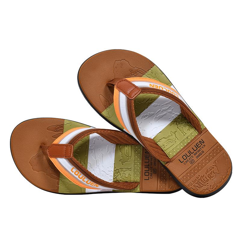 Men's Trendy Non-Slip Soft Sole Beach Flip-Flops EVA Thong Sandals