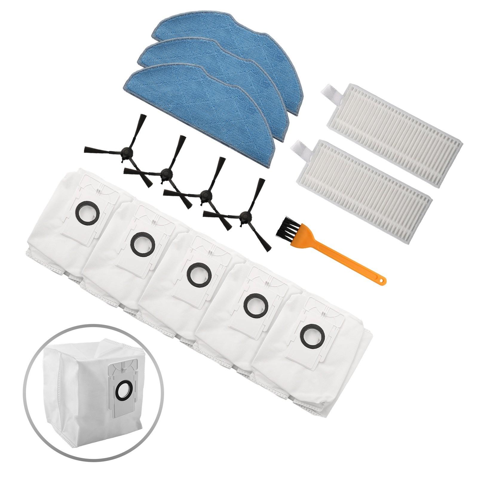 

Mop Cloth Dust Bag Side Brush Pack for EZVIZ Models 4 & 5 Plus A