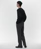 MUSINSA STANDARD Reverse One-Pleat Wide Hidden Banding Slacks [Gunmetal]