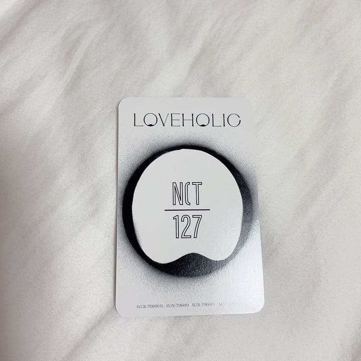 [USED] NCT127 LoveHolic Photocard - Mark