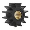 57mm Outboard Water Pump Impeller 4568‑0001 2877‑0001 12 Blades Replacement for Jabsco