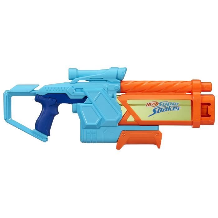 Nerf Mega Dunk-Fill Water Blaster, Easy Instant Fill, 1L Tank, Nerf Super Soaker, Ages 6+