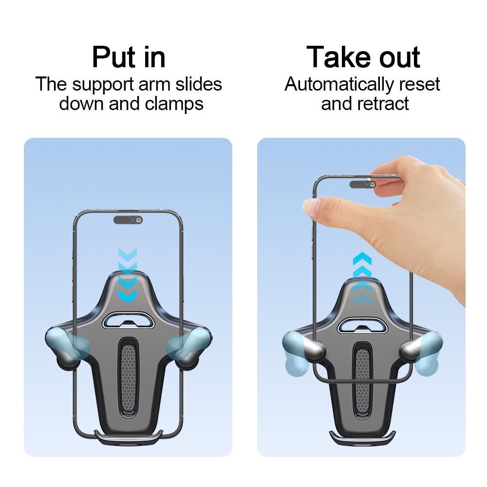 11.8-Inches Long Arm Gooseneck Windshield/Dashboard Car Phone Holder Mount, Suction Cup Phone Mount for Car Truck Compatible