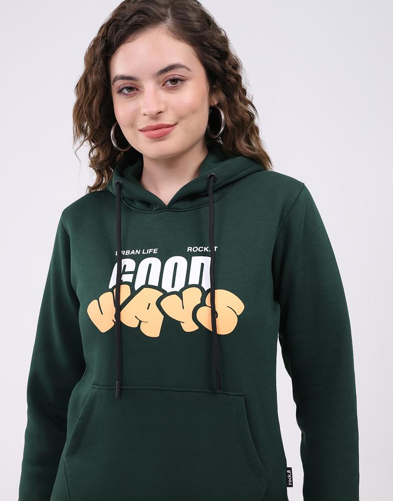 ROCK.IT Women's Regular Fit Sweatshirt