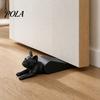 Raumaccessoires Französische Bulldogge Türstopper Keil, 3D-gedruckter Hund-Form Türstopper, Tier-Türstopper Anti-Rutsch Kein Bohren Boden für Zuhause Büro Schlafzimmer