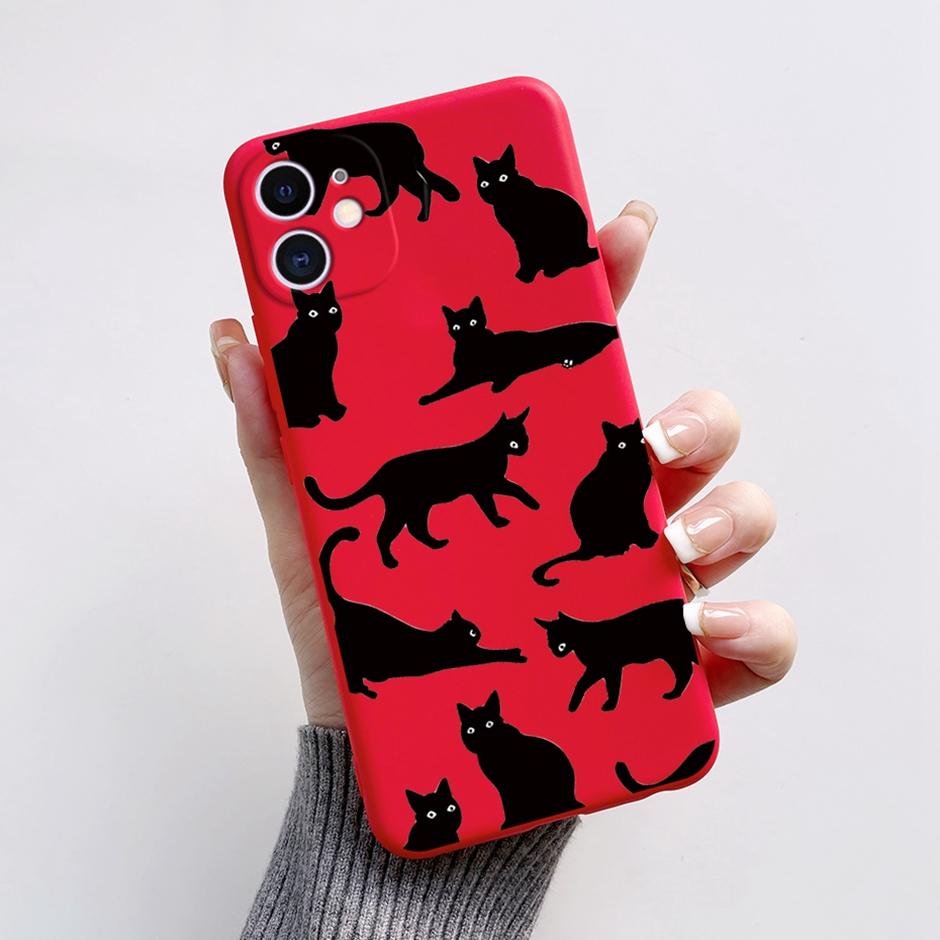 Cartoon Case For iPhone 12 Mini Mobilie Phone Soft Silicone Protective Covers For iPhone 12Mini Shockproof Fashion item Housings