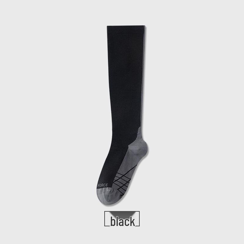 Women's Long Thigh-High Sports Calf Socks - Breathable, Sweat-Absorbent for Running, Hiking, Cycling & Outdoor Activities