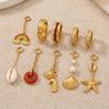 European & American Stainless Steel Bikini Pendant Connector Clasp - 18K High Color Retention Titanium Jewelry Accessory