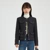 Women's Korean Style Crew Neck Padded Jacket