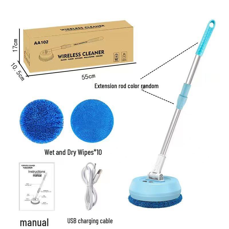 Electric Wireless Window and Ceiling Cleaning Robot
